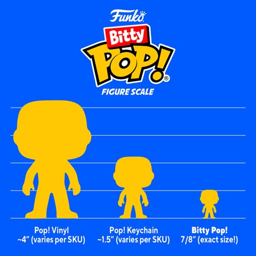 The Nightmare Before Christmas Funko Bitty Pop! Series 1 Mini-Figure 4-Pack - Image 4