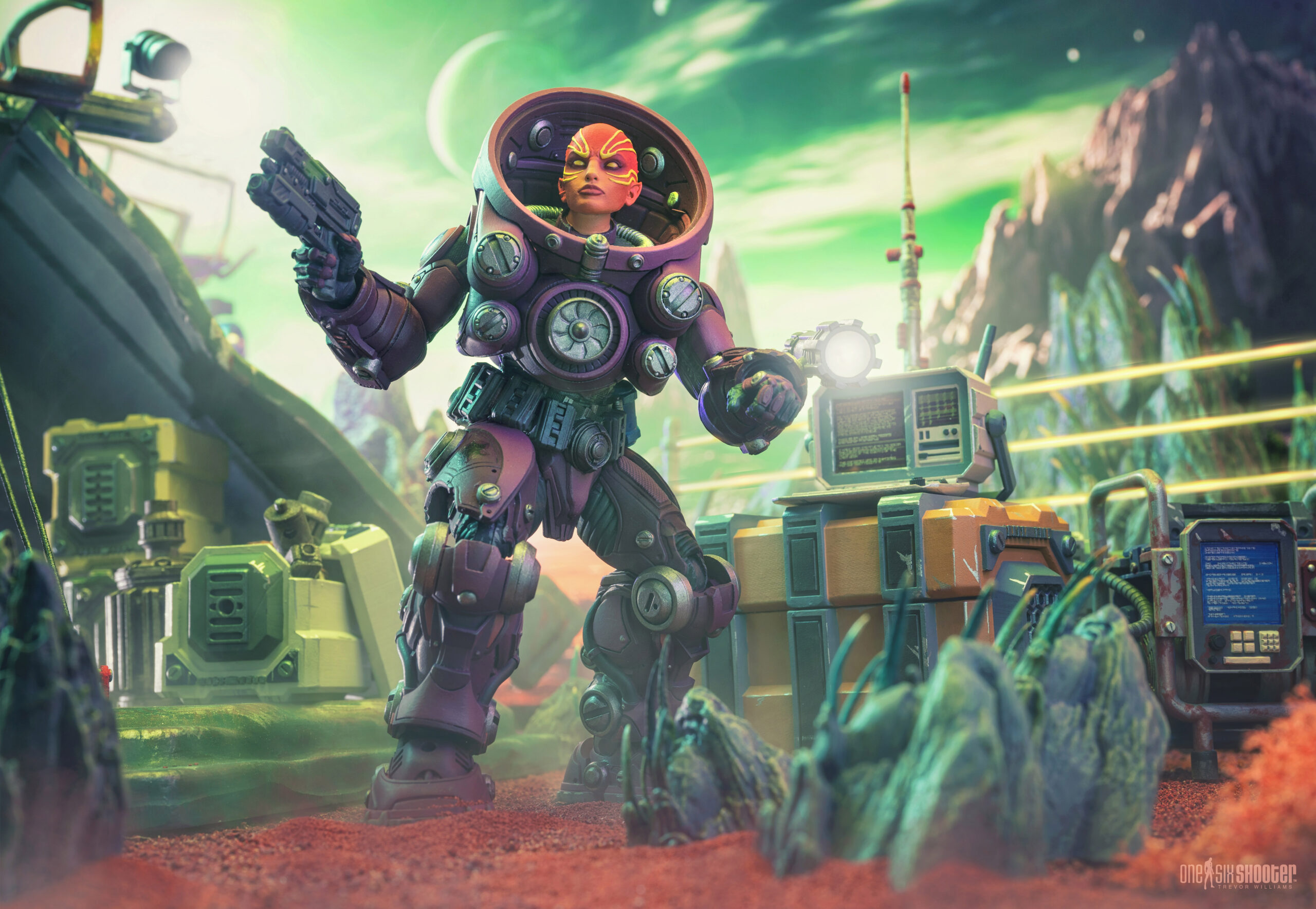 Cosmic Legions: OxKrewe: Book One, Thraxxon – Uularia Speer (Deluxe) - Image 2