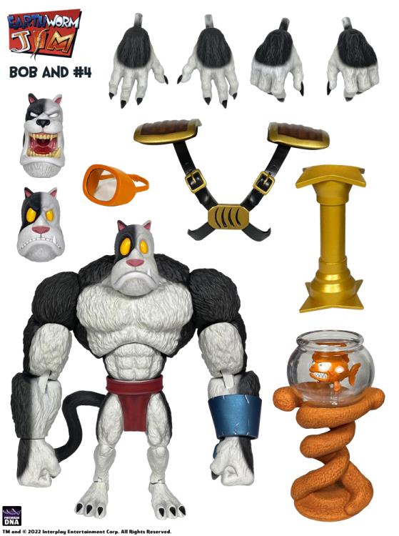 EARTHWORM JIM WAVE 1 – BOB THE KILLER GOLDFISH AND #4 - Image 13