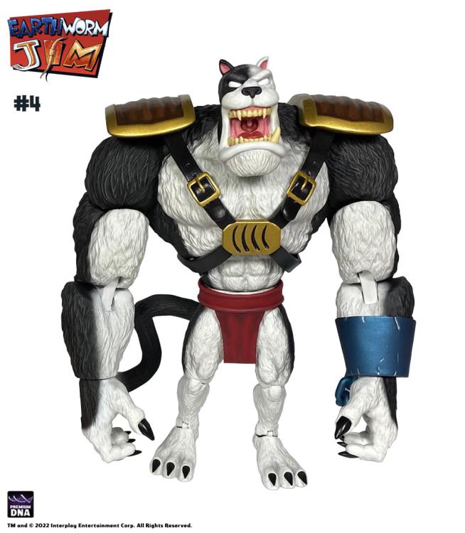 EARTHWORM JIM WAVE 1 – BOB THE KILLER GOLDFISH AND #4 - Image 2