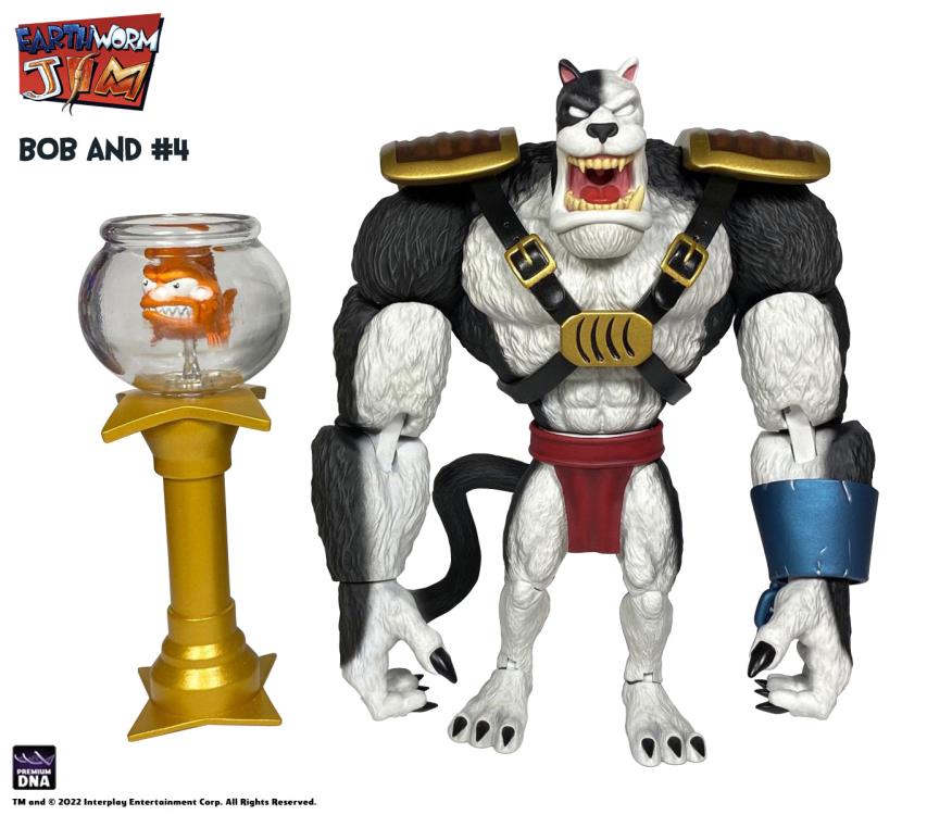 EARTHWORM JIM WAVE 1 – BOB THE KILLER GOLDFISH AND #4 - Image 6
