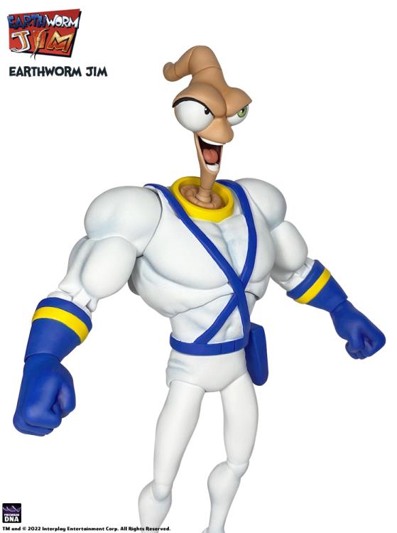 EARTHWORM JIM WAVE 1 – WORM BODY AND JIM HEADS PACK - Image 10