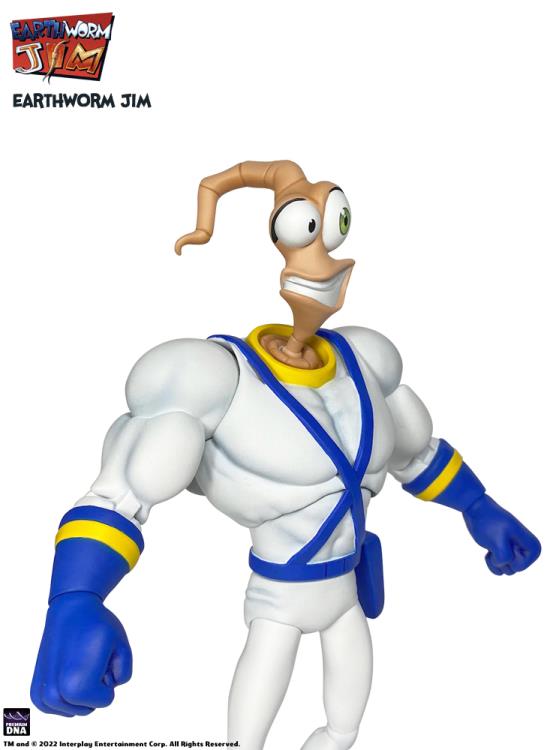 EARTHWORM JIM WAVE 1 – WORM BODY AND JIM HEADS PACK - Image 11