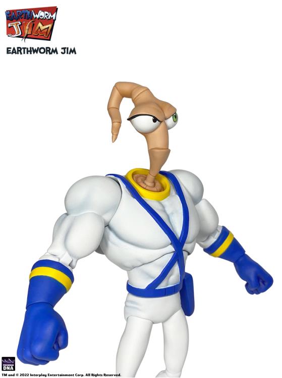 EARTHWORM JIM WAVE 1 – WORM BODY AND JIM HEADS PACK - Image 12
