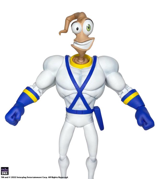 EARTHWORM JIM WAVE 1 – WORM BODY AND JIM HEADS PACK - Image 3