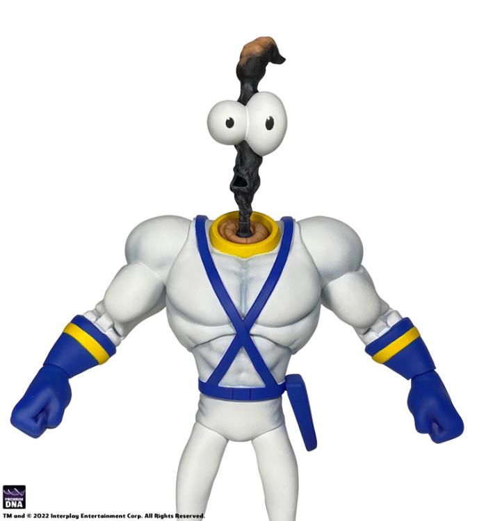 EARTHWORM JIM WAVE 1 – WORM BODY AND JIM HEADS PACK - Image 4