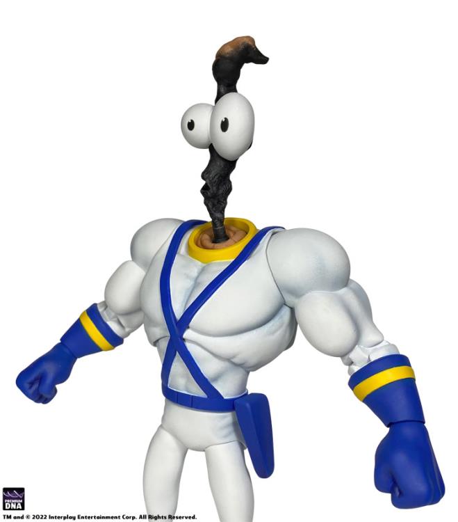 EARTHWORM JIM WAVE 1 – WORM BODY AND JIM HEADS PACK - Image 5