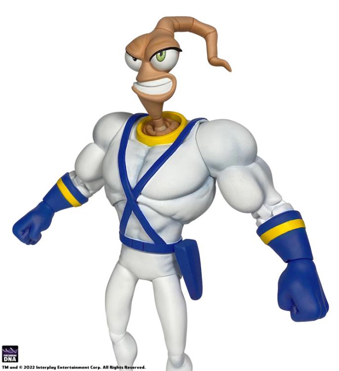 EARTHWORM JIM WAVE 1 – WORM BODY AND JIM HEADS PACK - Image 6