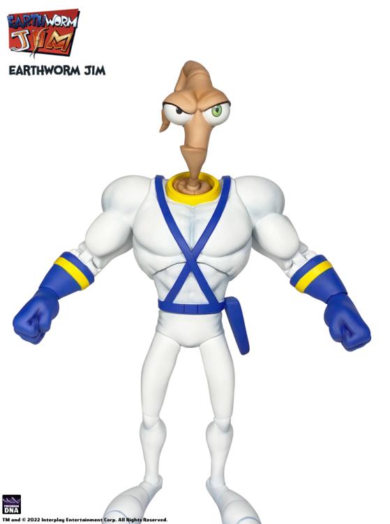 EARTHWORM JIM WAVE 1 – WORM BODY AND JIM HEADS PACK - Image 7