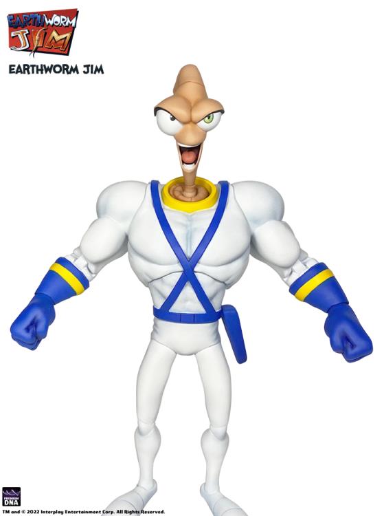 EARTHWORM JIM WAVE 1 – WORM BODY AND JIM HEADS PACK - Image 8