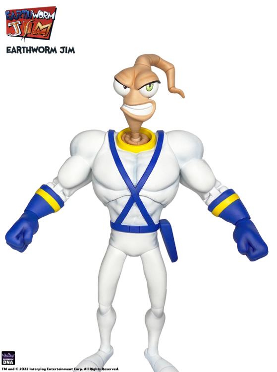 EARTHWORM JIM WAVE 1 – WORM BODY AND JIM HEADS PACK - Image 9