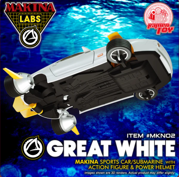 RAMEN TOY – GREAT WHITE - Image 5