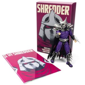 Teenage Mutant Ninja Turtles BST AXN 8″ XL Super Shredder & Comic Set