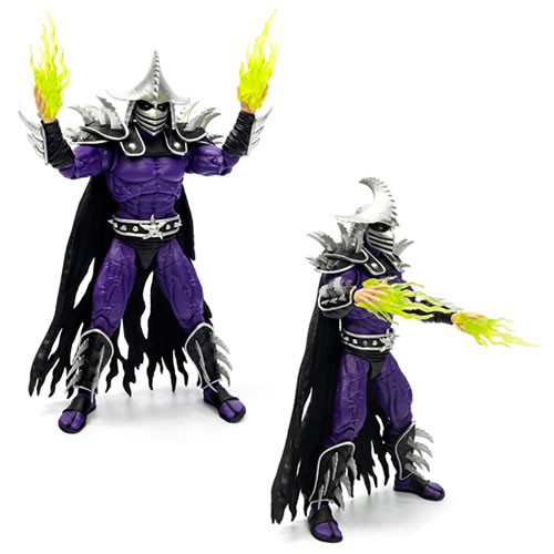 Teenage Mutant Ninja Turtles BST AXN 8″ XL Super Shredder & Comic Set - Image 5