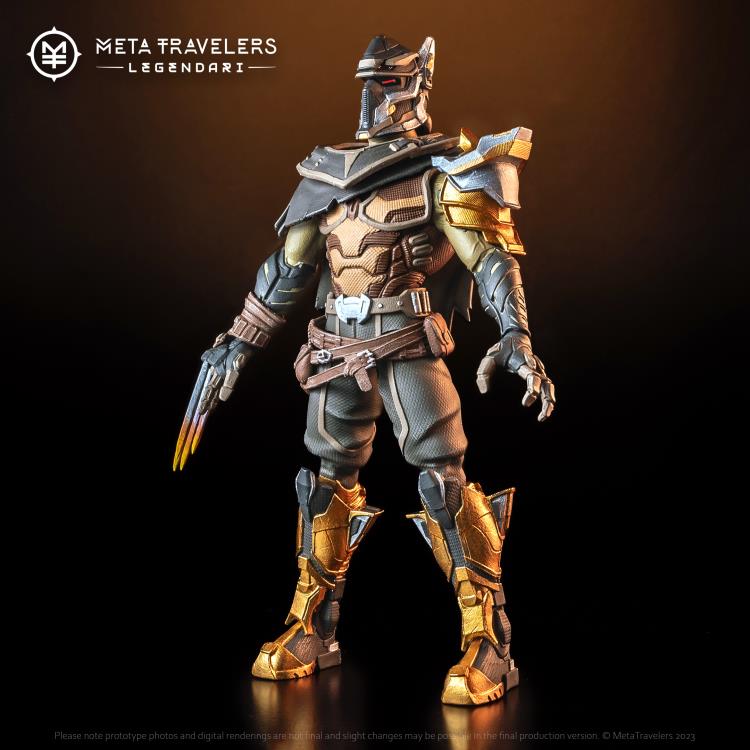 MetaTravelers: Legendari Cyberius Kaine Action Figure - Image 3