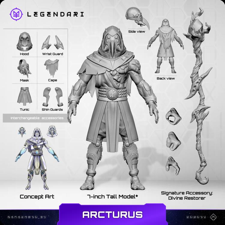MetaTravelers: Legendari Arcturus Action Figure - Image 6