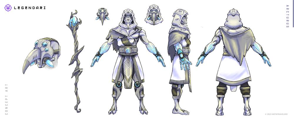MetaTravelers: Legendari Arcturus Action Figure - Image 7