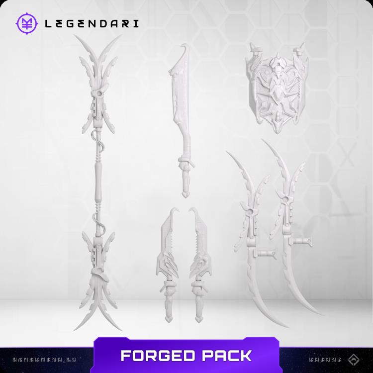 MetaTravelers: Legendari Forged Weapons Pack - Image 2
