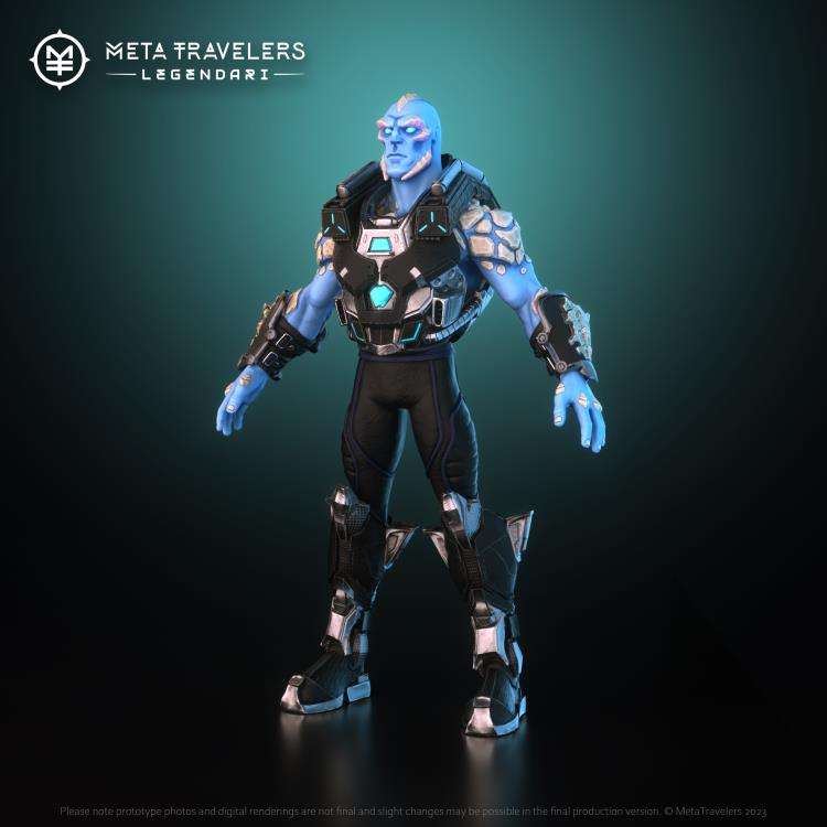 MetaTravelers: Legendari Prime Action Figure - Image 4