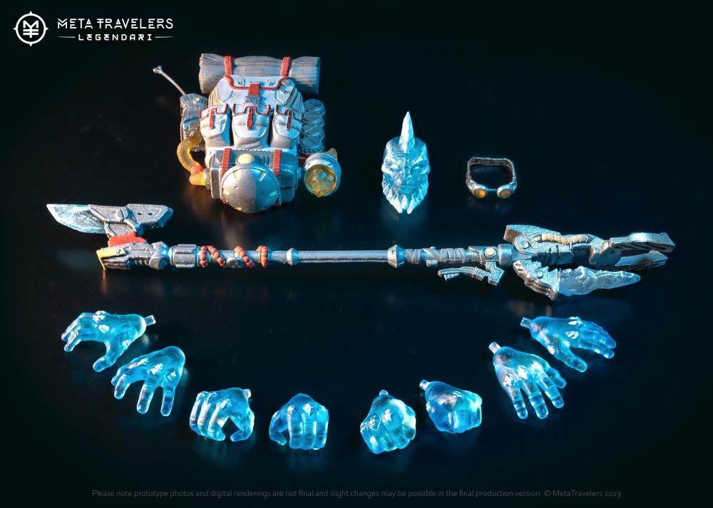 MetaTravelers: Legendari MeldMaster Action Figure - Image 5