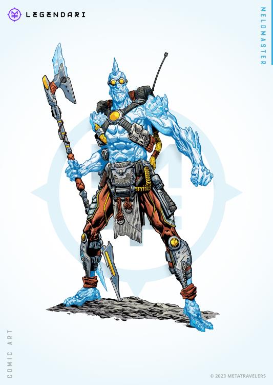 MetaTravelers: Legendari MeldMaster Action Figure - Image 6