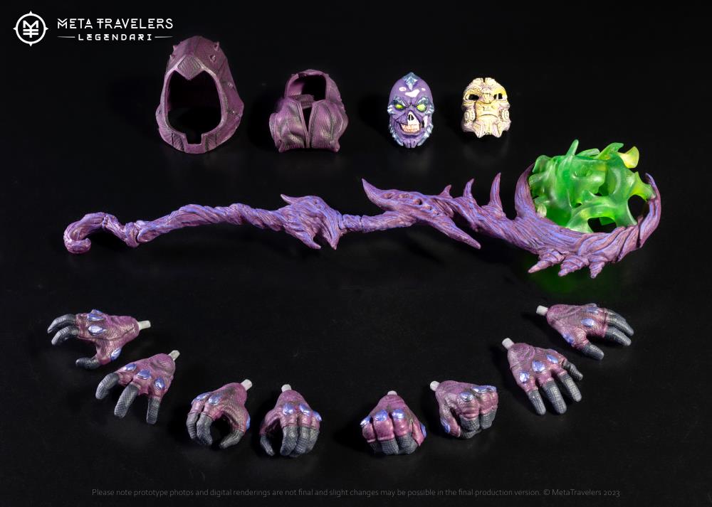 MetaTravelers: Legendari Pale King Action Figure - Image 5