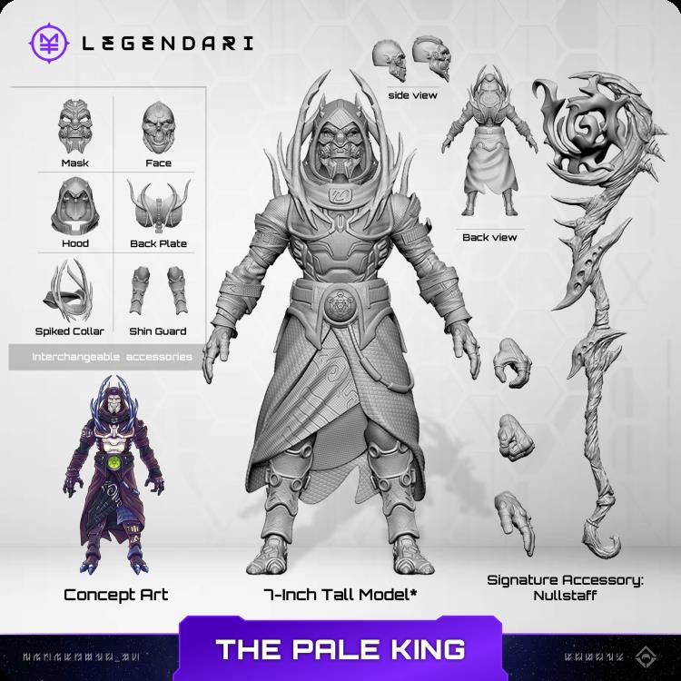 MetaTravelers: Legendari Pale King Action Figure - Image 6