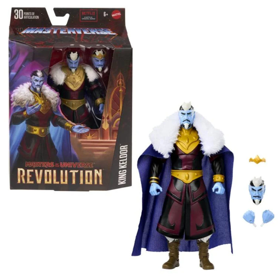 Masters of the Universe Masterverse Wave 12 Revolution King Keldor - Image 7