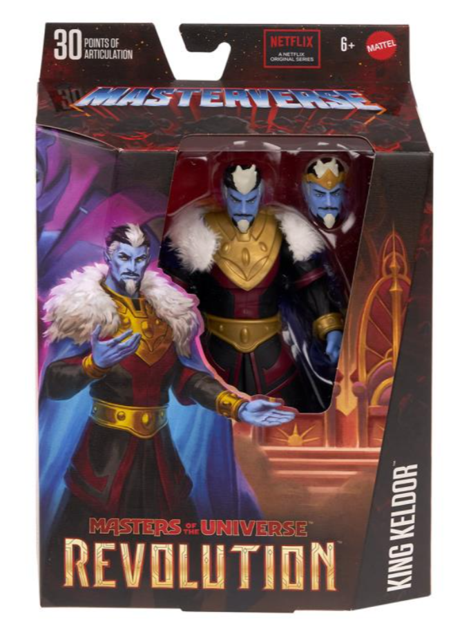 Masters of the Universe Masterverse Wave 12 Revolution King Keldor - Image 8