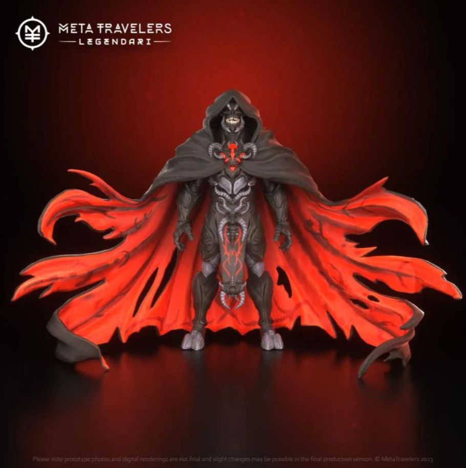 MetaTravelers: Legendari Obsidious Action Figure - Image 4