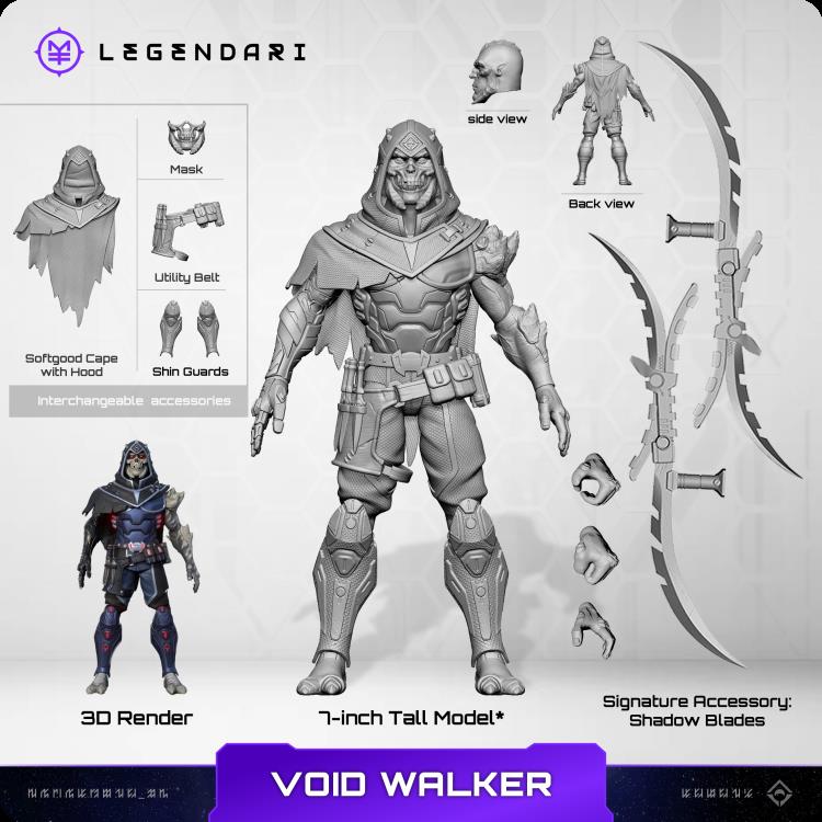 MetaTravelers: Legendari Void Walker Action Figure - Image 10