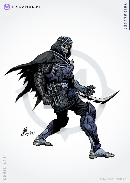 MetaTravelers: Legendari Void Walker Action Figure - Image 9