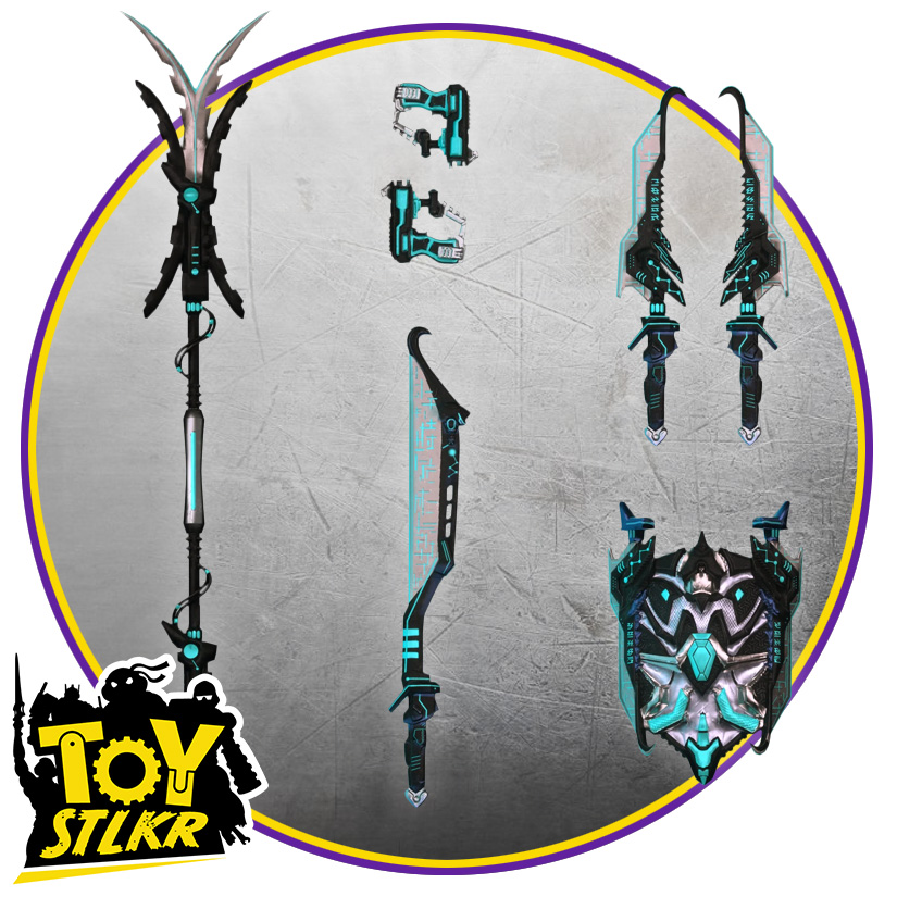 MetaTravelers: Legendari Glow Weapons Pack