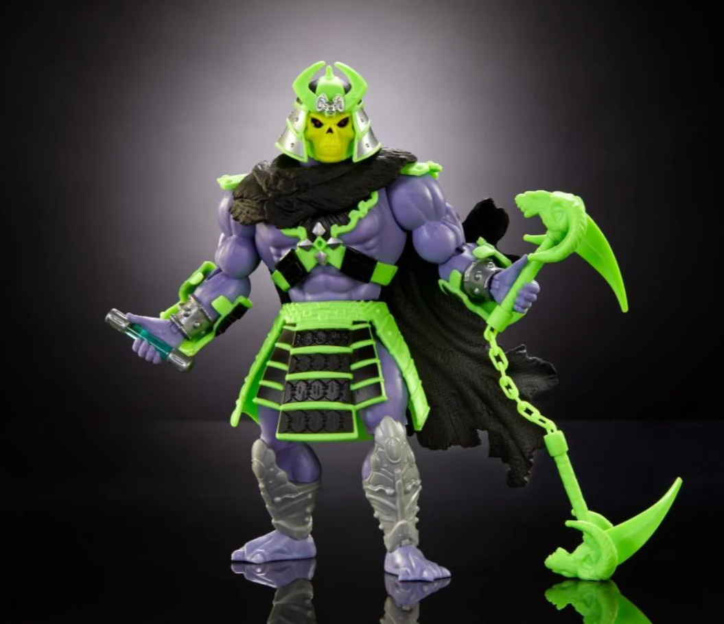 Masters of the Universe Origins Turtles of Grayskull Skeletor