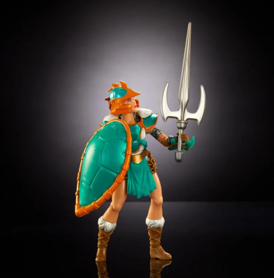 Masters of the Universe Origins Turtles of Grayskull Teela (Card not mint) - Image 3