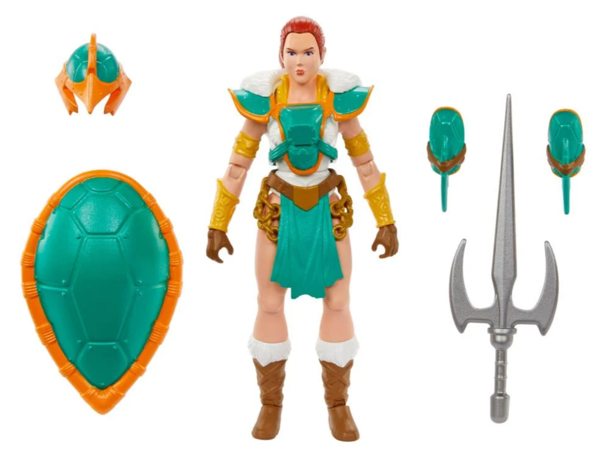 Masters of the Universe Origins Turtles of Grayskull Teela (Card not mint) - Image 7
