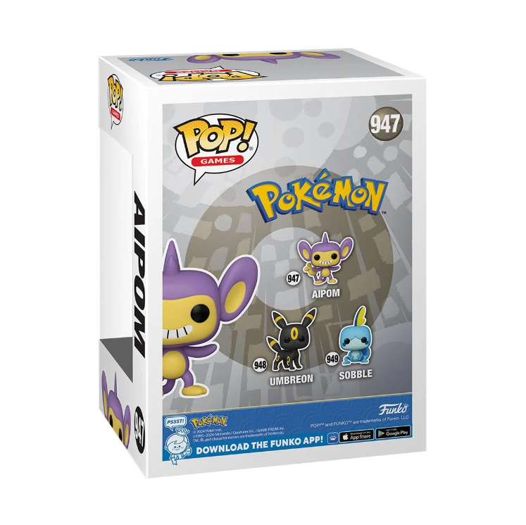 Pokemon Aipom Flocked Pop! Vinyl Figure (Specialty Series) - Image 3