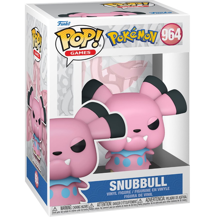 Pokemon Snubbull Pop! Vinyl Figure - Image 2