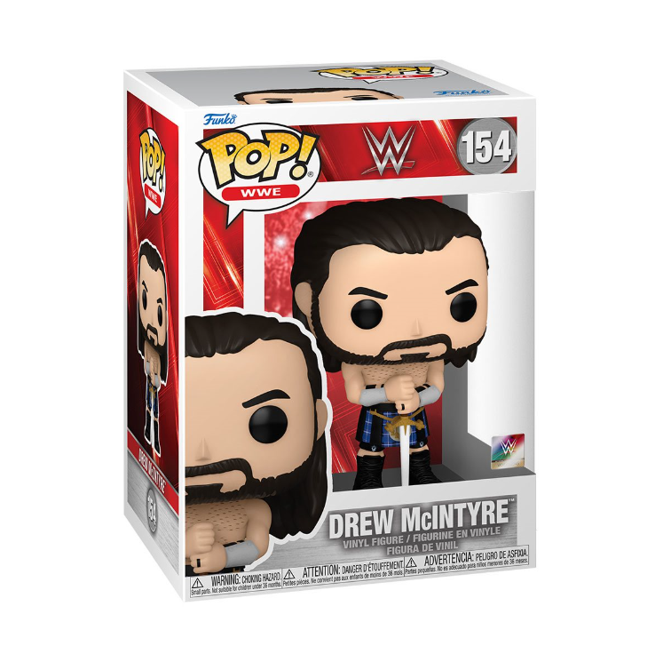WWE Drew McIntyre with Sword FUNKO POP! - Image 2