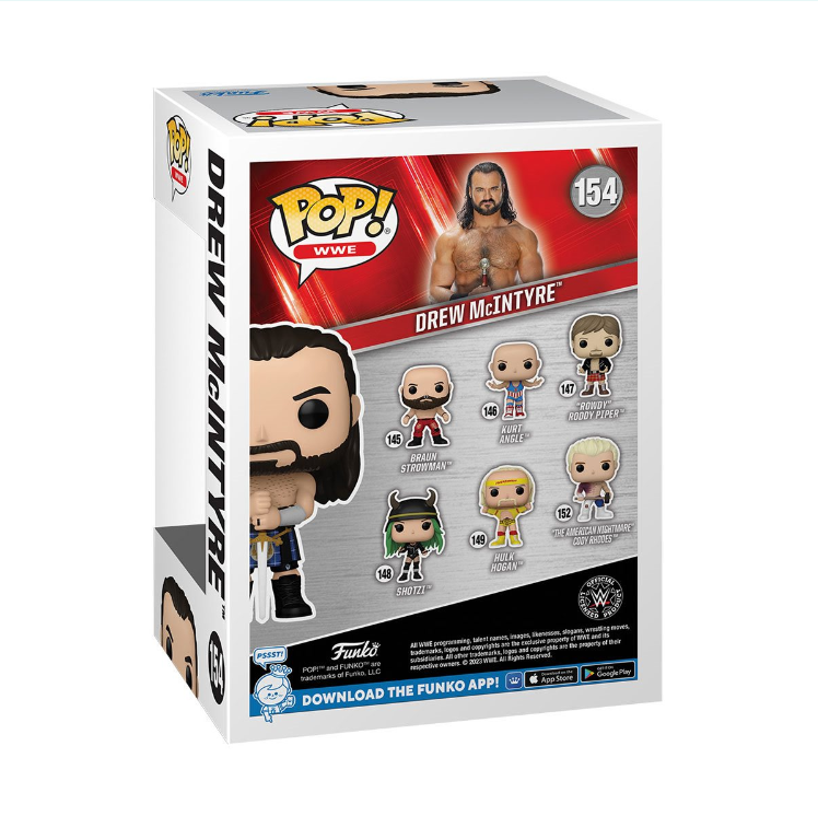 WWE Drew McIntyre with Sword FUNKO POP! - Image 3