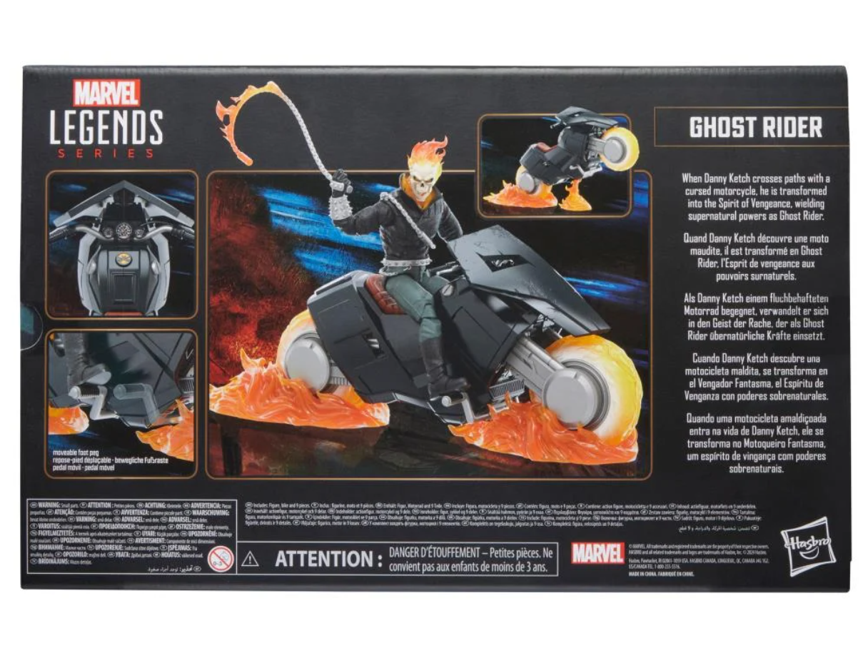 Marvel Legends Ghost Rider (Danny Ketch) w/Hellcycle - Image 13
