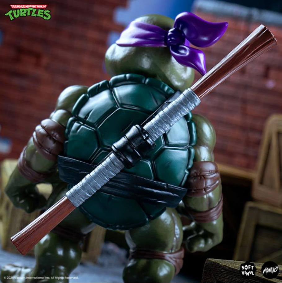 TEENAGE MUTANT NINJA TURTLES Donatello Soft Vinyl Figure - Image 5