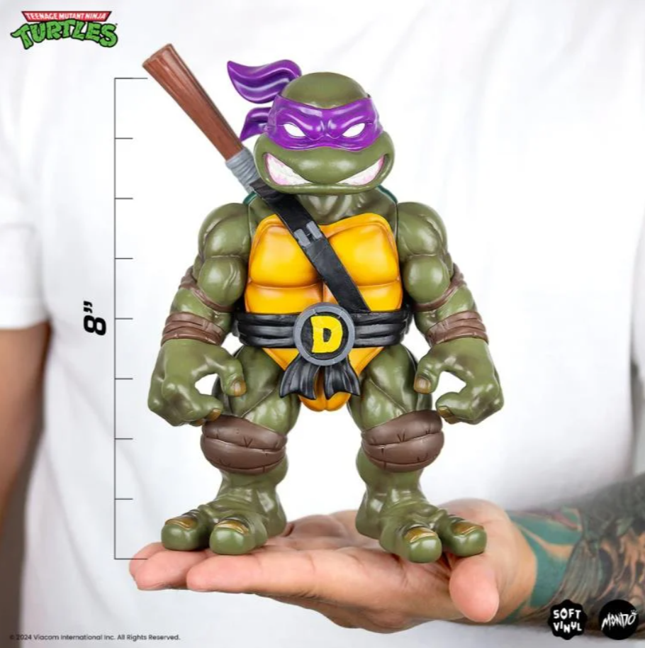 TEENAGE MUTANT NINJA TURTLES Donatello Soft Vinyl Figure - Image 6