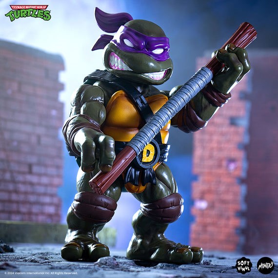 TEENAGE MUTANT NINJA TURTLES Donatello Soft Vinyl Figure - Image 3