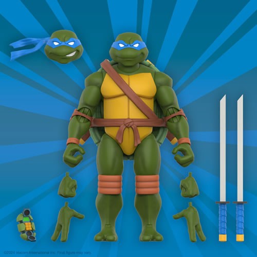Teenage Mutant Ninja Turtles Ultimates Wave 12 Leonardo (2003 Animated Series) - Image 2