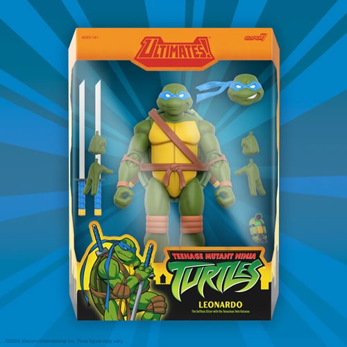 Teenage Mutant Ninja Turtles Ultimates Wave 12 Leonardo (2003 Animated Series) - Image 3
