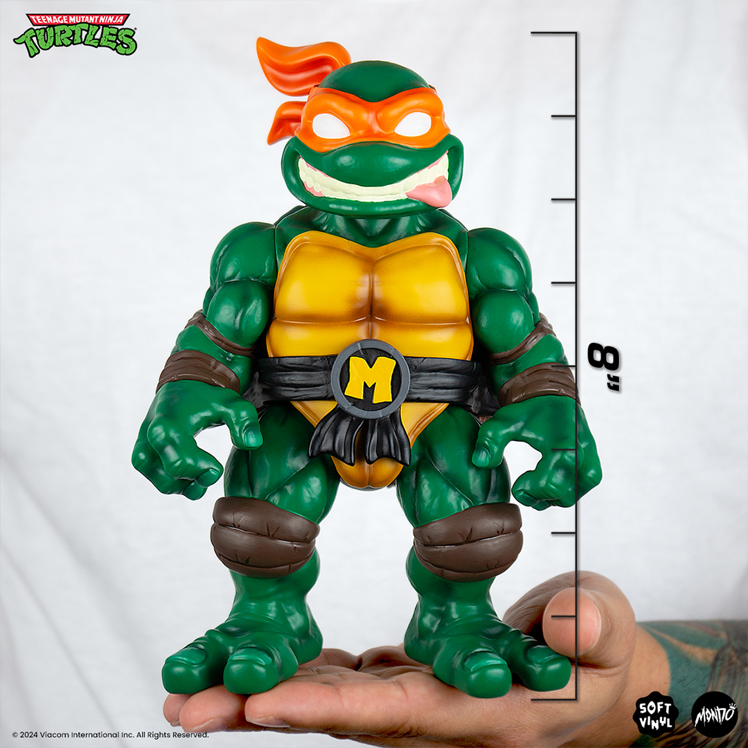 TEENAGE MUTANT NINJA TURTLES MICHELANGELO Soft Vinyl Figure - Image 2