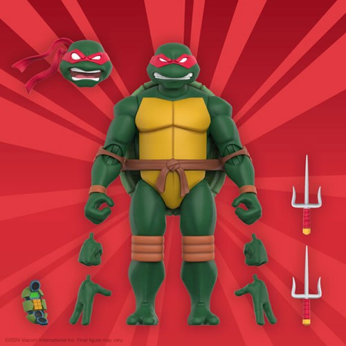 Teenage Mutant Ninja Turtles Ultimates Wave 12 Raphael (2003 Animated Series) - Image 2