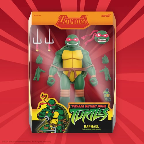 Teenage Mutant Ninja Turtles Ultimates Wave 12 Raphael (2003 Animated Series) - Image 3