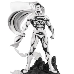 SDCC 2024 DC HEROES SUPERMAN B&W PX PVC 1/8 STATUE (box not mint)
